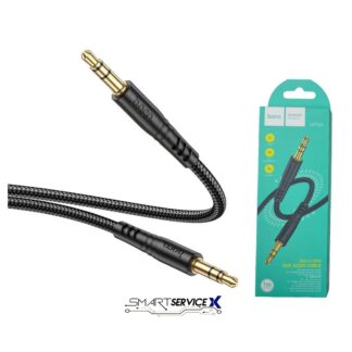 CABLE AUXILIAR DE AUDIO PLUS 3.5MM NEGRO 1M HOCO UPA24