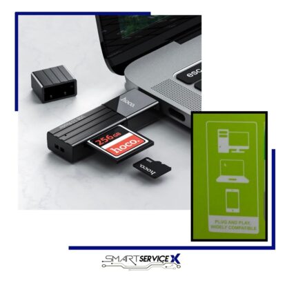 LECTOR DE TARJETAS SD HOCO HB20 USB 3.0