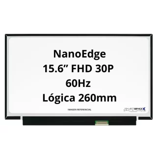 Pantalla NanoEdge 15.6” FHD 30P 60Hz nueva instalada