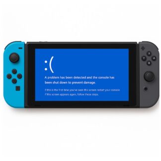 Reparación Pantalla Azul Nintendo Switch