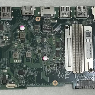 Placa madre Dell DAQF2AMB6A0 para Inspiron 20 3043 AIO mostrando conectores y componentes principales